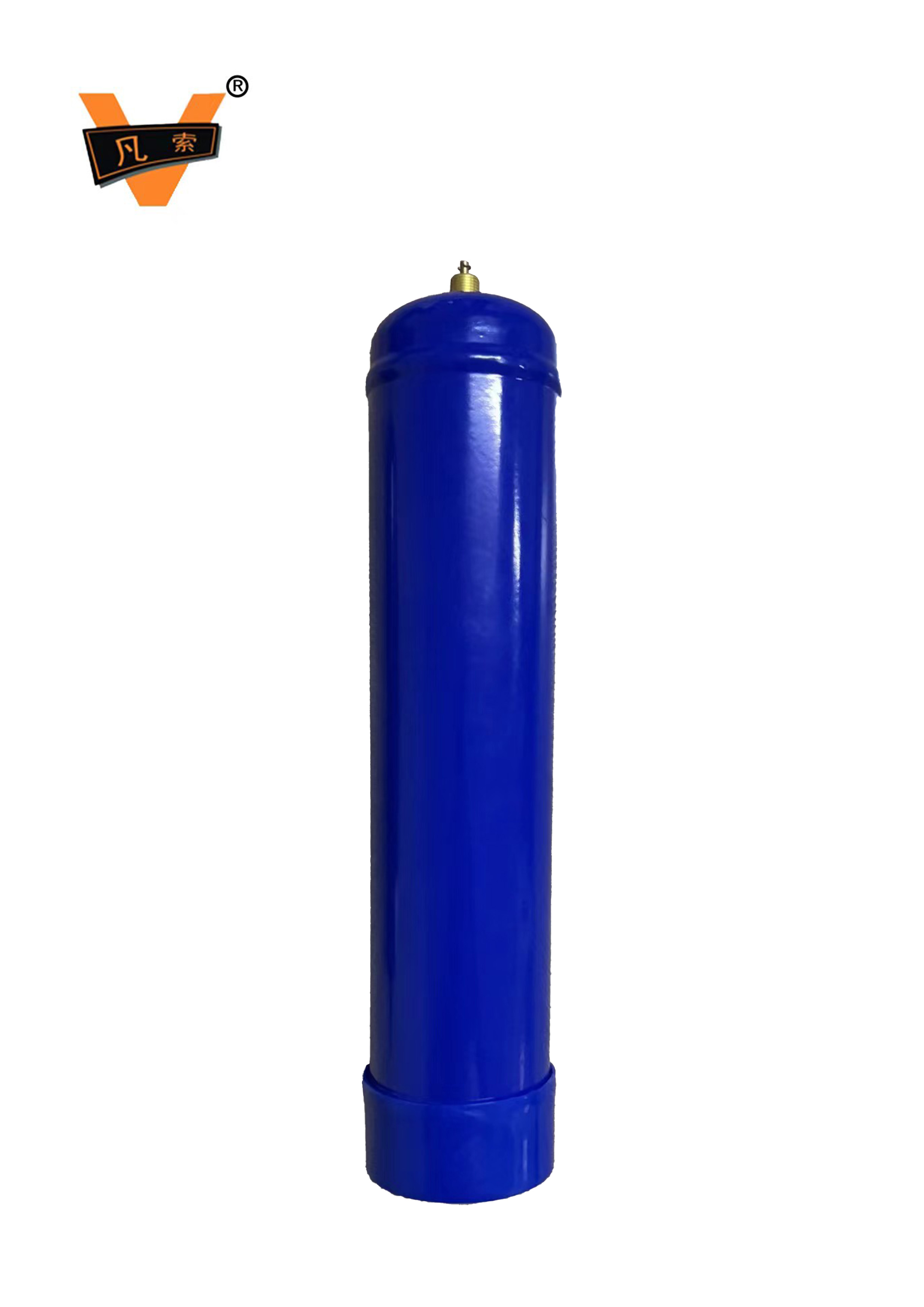 蓝色钢瓶 高压气瓶 空气罐钢瓶 1L气瓶