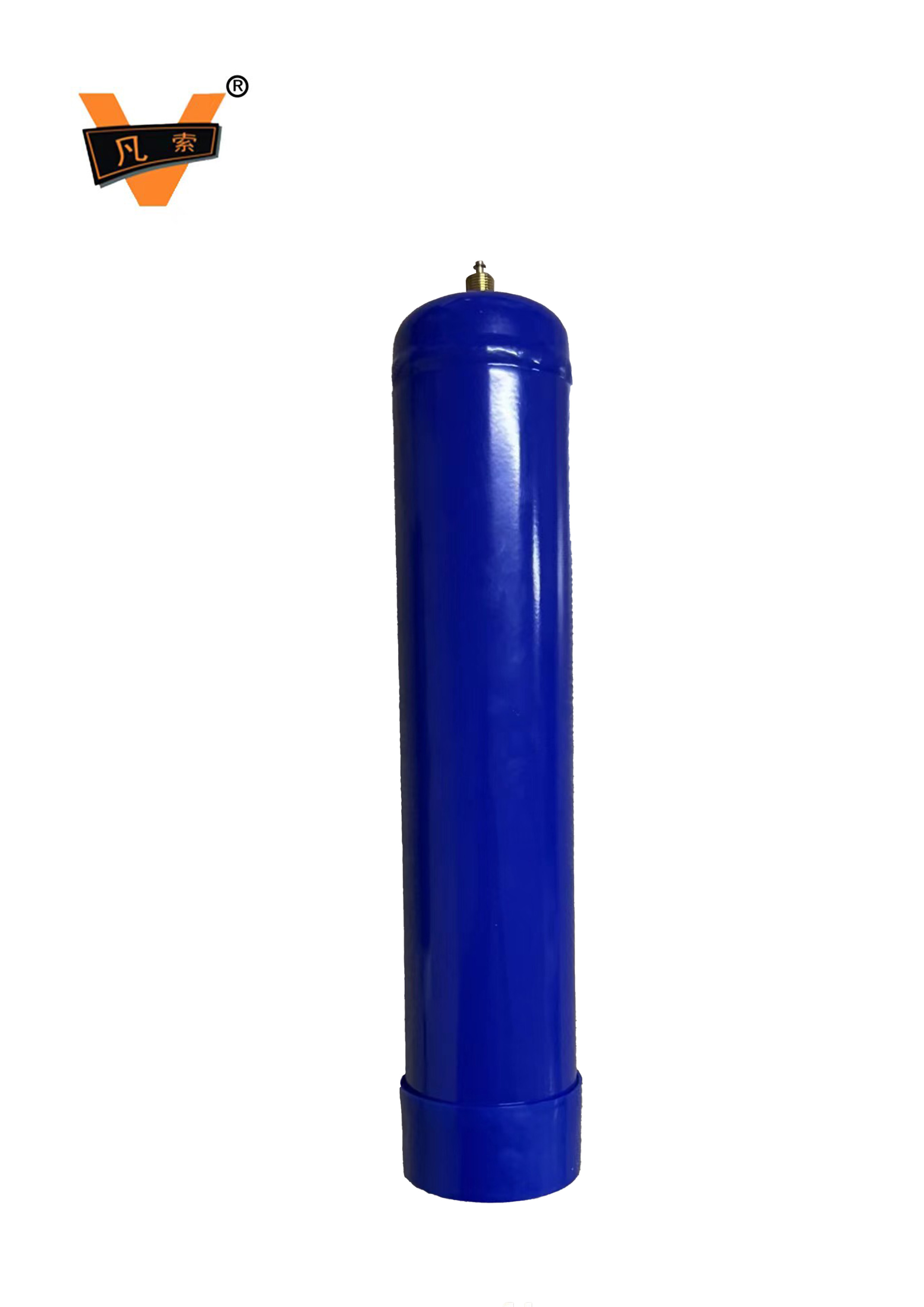 蓝色钢瓶 高压气瓶 空气罐钢瓶 1.1L气瓶